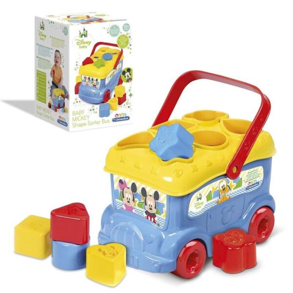 BABY MICKEY AUTOBUS FORMAS  Y  COLORES