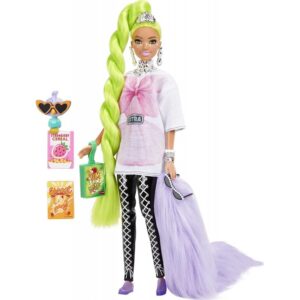 BARBIE EXTRA PELO VERDE NEON