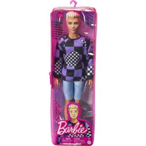 BARBIE KEN FASHIONISTA SUDADERA CORAZONES Y CUADRS