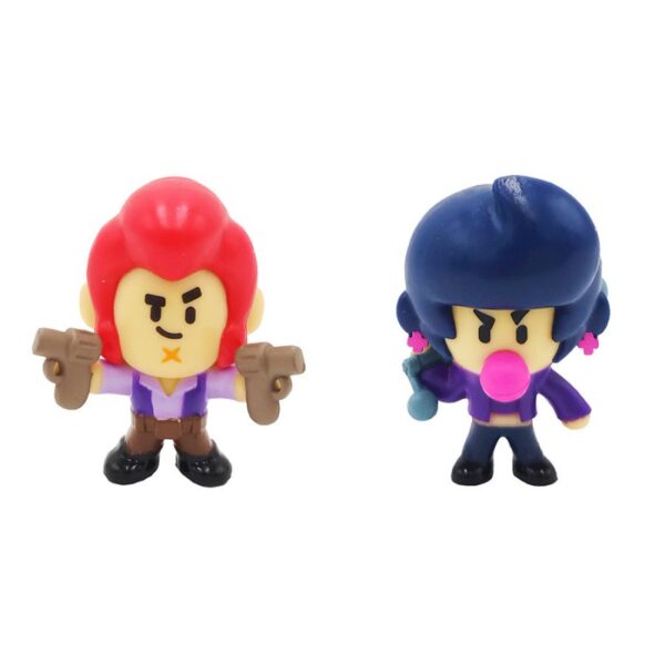 BRAWL STARS- PACK 2 FIGURAS EN CAJA