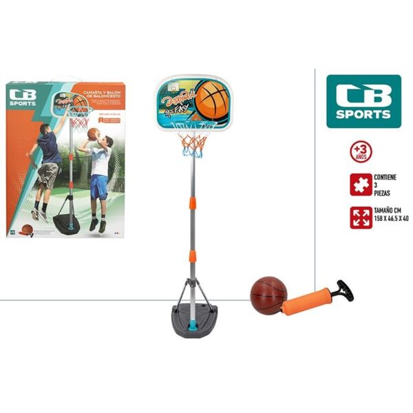 CANASTA BALONCESTO CON BALÓN