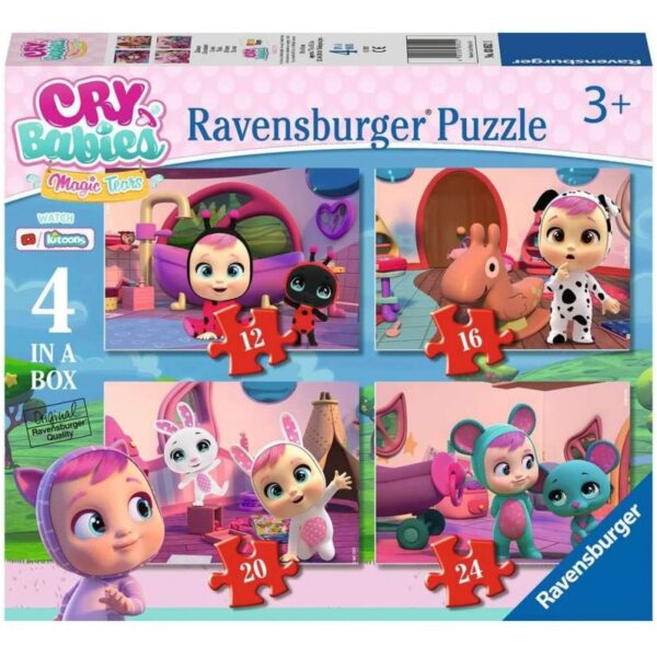 CRY BABIES PUZZLE 4 IN BOX