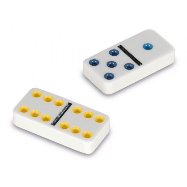 DOMINO  DOCLE  6  PUNTOS  COLOR