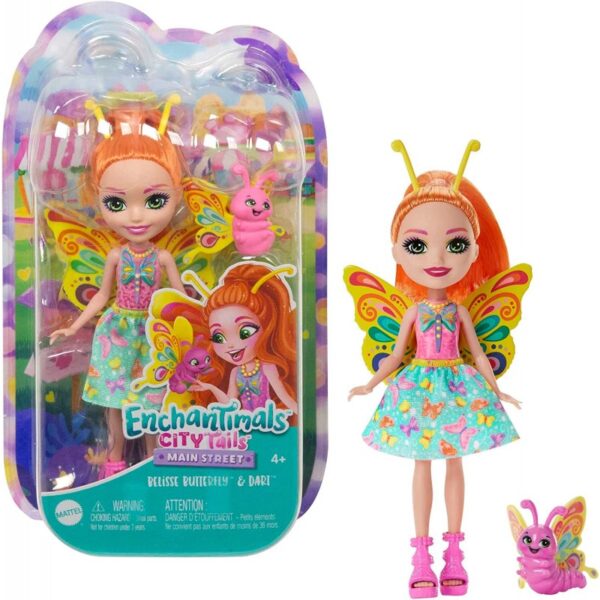 ENCHANTIMALS CITY TAILS BELISSE BUTTERFLY