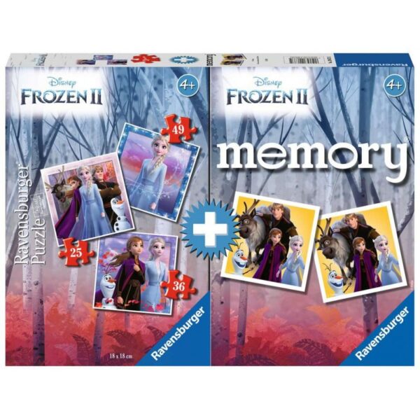 FROZEN 2 3 PUZZLE + MEMORY