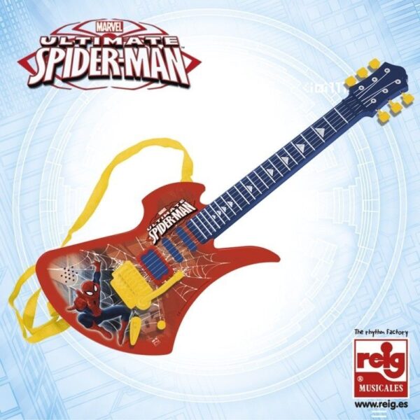GUITARRA  ELECTRONICA  SPIDERMAN
