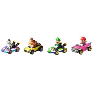 HOT WHEELS MARIO KART SURTIDO PACK 4 PERSONAJES