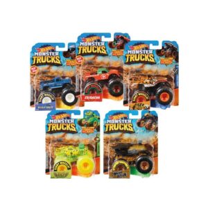 HOT WHEELS MONSTER TRUCK VEHÍCULOS BÁSICOS 1:63