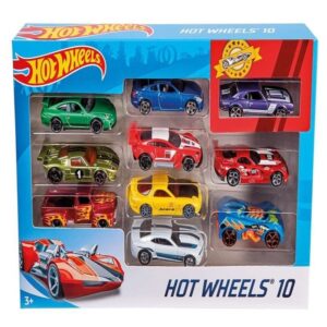 HOT WHEELS PACK 10 VEHICULOS