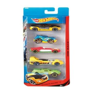 HOT WHEELS PACK DE 5 VEHICULOS BASICOS