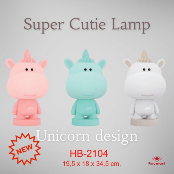 LAMPARA LED UNICORNIO