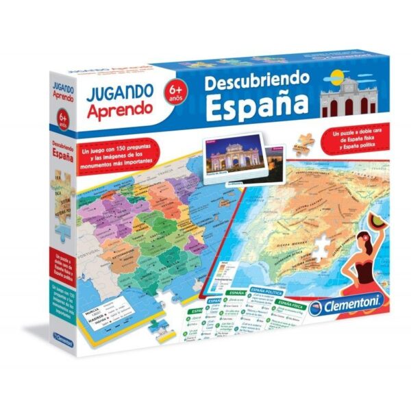 MAPA  GEO  DESCUBRE  ESPAÑA