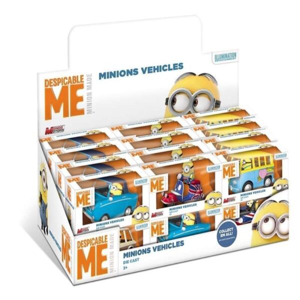 MINIONS  VEHICLES  EXPOSITOR