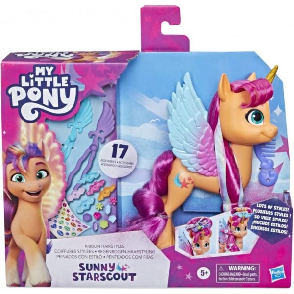 MY LITTLE PONY - SUNNY STARSCOUT PEINADOS CON ESTI