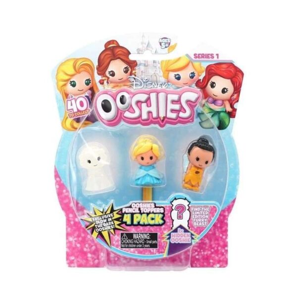 OOSHIES  P.  DISNEY  -  PACK  4 PERSONAJES