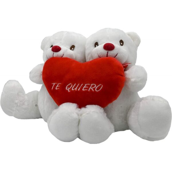 PAREJA OSOS CORAZON 39CM