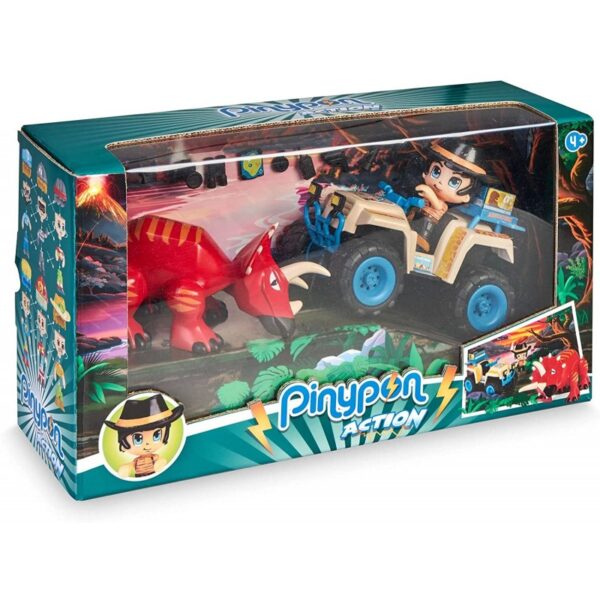 PINYPON ACTION WILD QUAD CON DINO