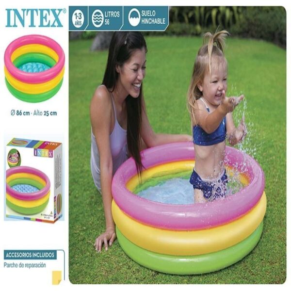 PISCINA INFANTIL 3 AROS 86 X 25CM