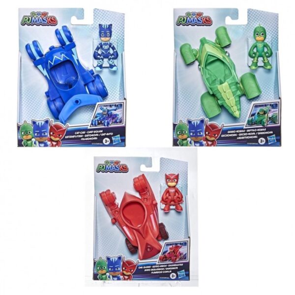 PJ MASKS HÉROES CON VEHÍCULO