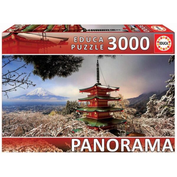 PUZZLE 3000 MONTE FUJI Y PAGODA CHUREITO, JAPON PA