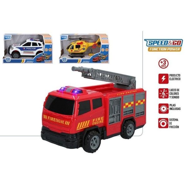 VEHICULO ELECTRICO EMERGENCIAS SONIDOS SPEED & GO