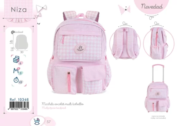 Mochila escolar MULTI BOLSILLOS - Imagen 8