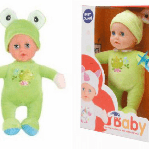 25CM PLUSH DOLL (3*AG13 INCLUDED)8 ASSORT