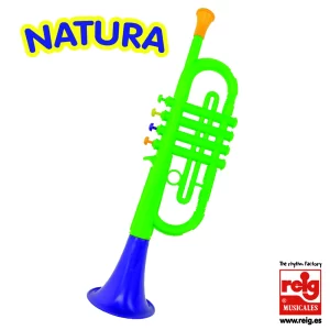 TROMPETA 4 PISTONES 41 CM, EN BOLSA Y PEST