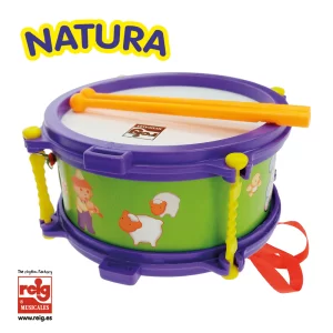 TAMBOR 17 CM, EN ESTUCHE