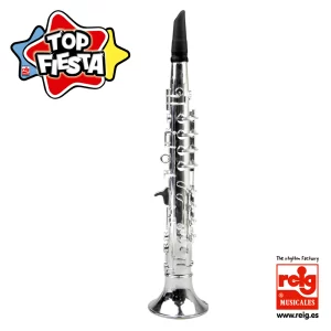 CLARINETE 8 NOTAS METALIZADO EN BOLSA