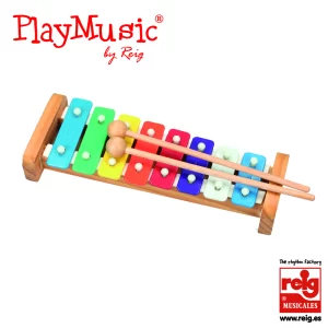 XILOFONO 8 NOTAS MADERA/METAL