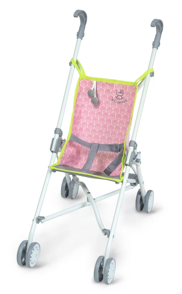 Silla de muñeca plegable - ROSA - para muñecas de hasta 48 cm.