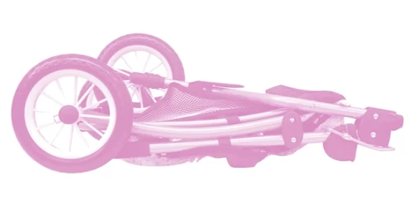 Silla gemelar plegable   - para muñecas de hasta 50 cm. - Imagen 5