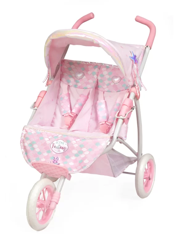 Silla gemelar plegable   - para muñecas de hasta 50 cm.