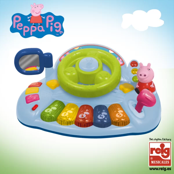 ACTIVY PIANO-VOLANTE C/ FIGURA PEPA PIG