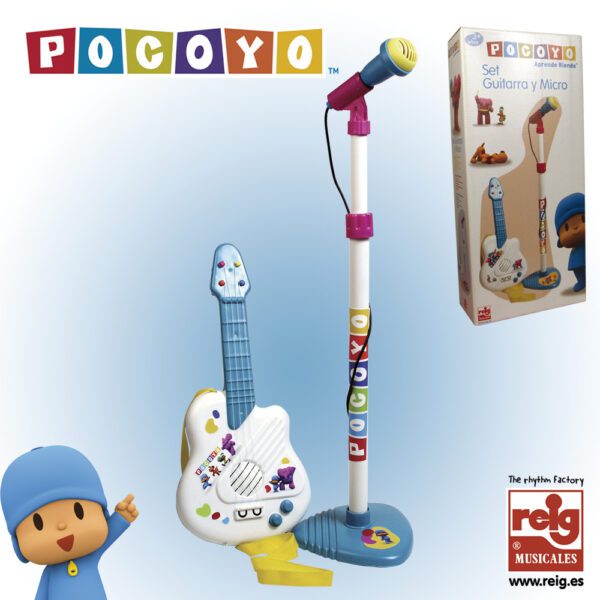 MICRO Y GUITARRA POCOYO