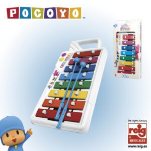 XILOFÓN 8 NOTAS EN ESTUCHE POCOYO