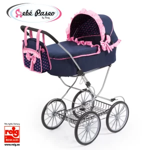 COCHE MUÑECAS(+REGALO GRATIS) Dolls Pram CARRITO COCHE MUÑECAS BAYERN DESIGN REA12151