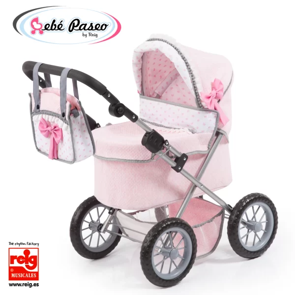COCHE MUÑECAS  Trendy CARRITO COCHE MUÑECAS BAYERN DESIGN RER13052