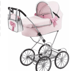 Claudio Reig Rer12151(+REGALO GRATIS) Cochecito Muñecas Bebe-Paseo, Rosa