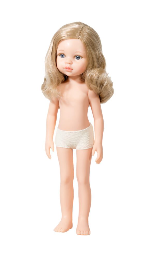 MUÑECA CARLA, AMIGAS 32 CM SIN ROPA, PAOLA REINA