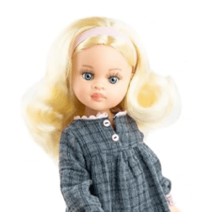Paola Reina Muñeca Amigas Laura Rubio Dorado Cinta de Pelo 32 cm