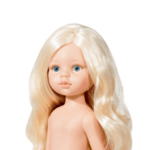 MUÑECA CLAUDIA, AMIGAS 32 CM SIN ROPA, PAOLA REINA