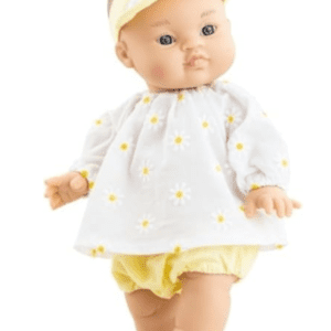 Paola Reina Muñeca Gordi para niña Johana, 34 cm, muñeca Realista